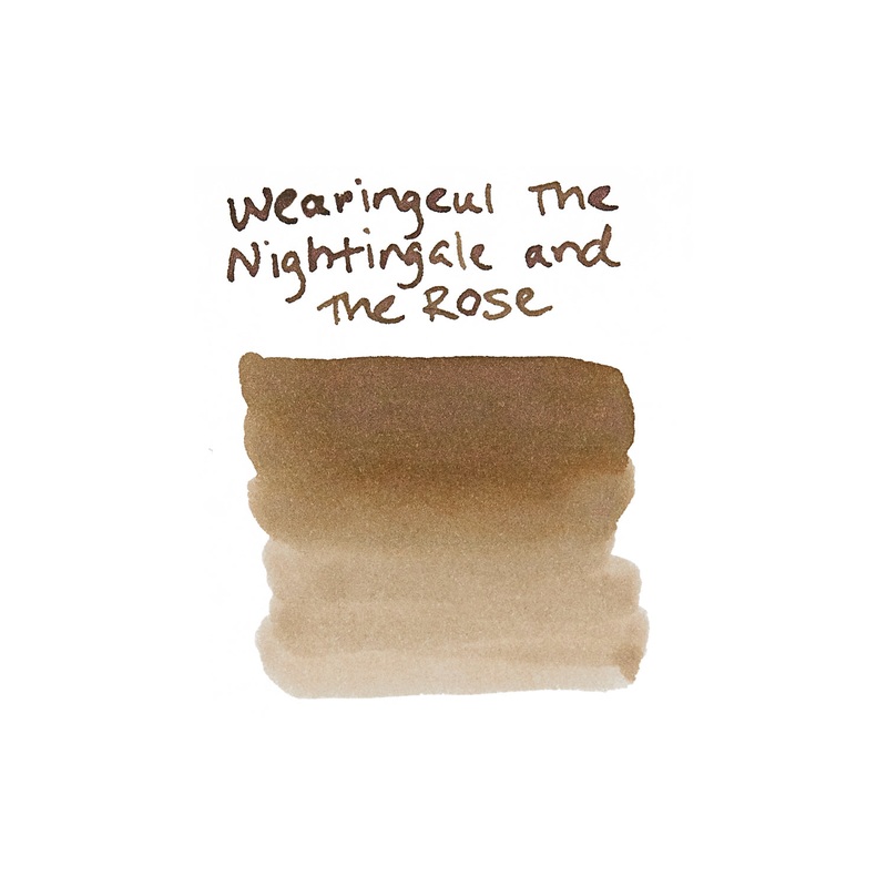 Wearingeul The Nightingale and the Rose – Ink Sample