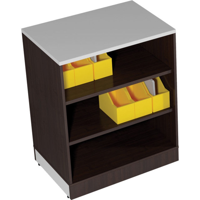 Cosmo 3 Shelf Bookcase Cordova Brown