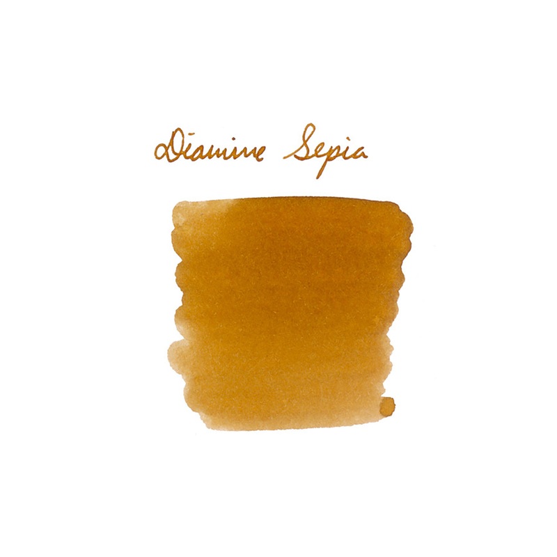 Diamine Sepia – Ink Sample