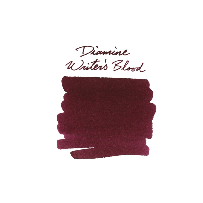 Diamine Writer’s Blood – Ink Sample