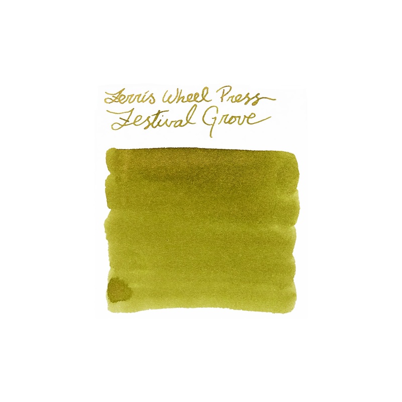 Ferris Wheel Press Festival Grove – Ink Sample