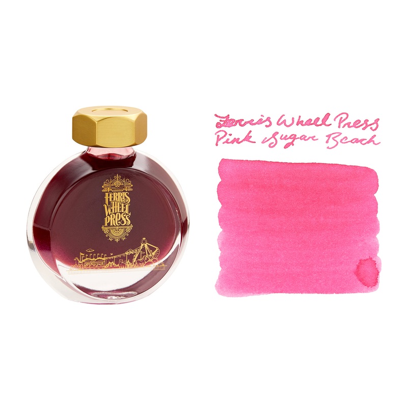 Ferris Wheel Press Pink Sugar Beach – 38ml Bottled Ink