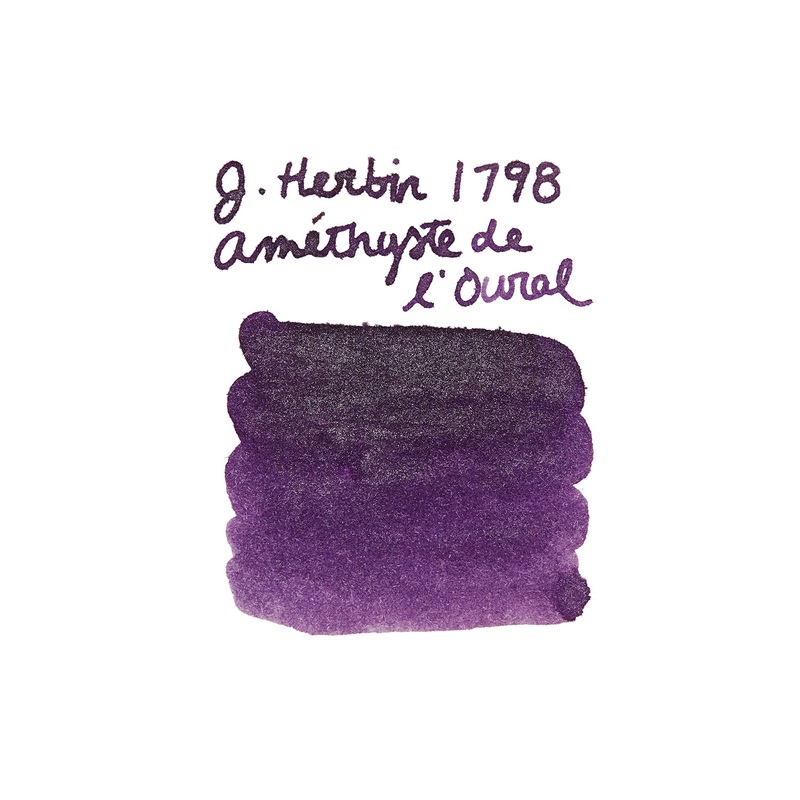 Jacques Herbin 1798 Amethyste de l’Oural – Ink Sample