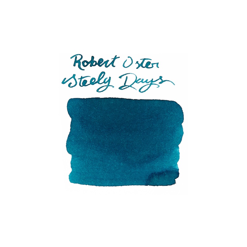 Robert Oster Steely Days – Ink Sample