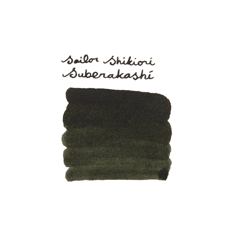 Sailor Shikiori Suberakashi – Ink Sample